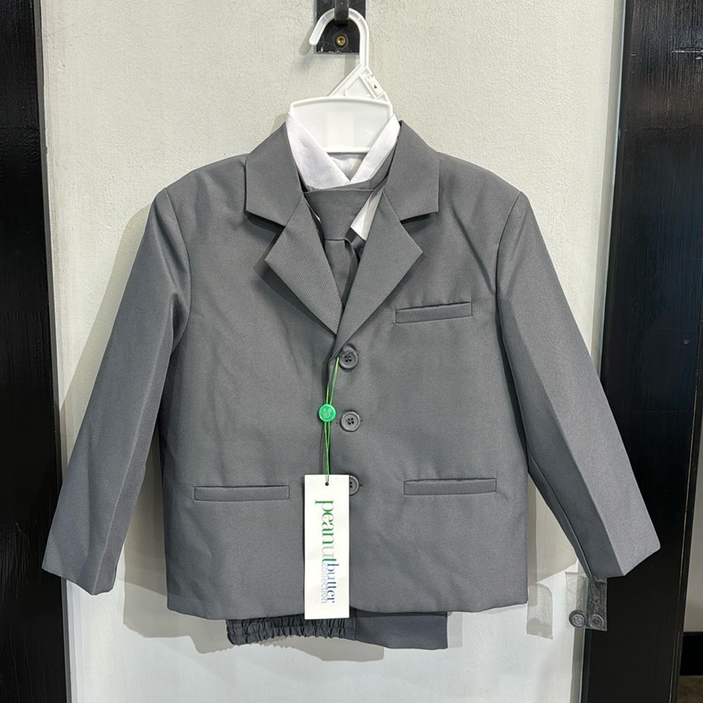 Peanut Butter Collection - Little Boys Suit - Sz 4
